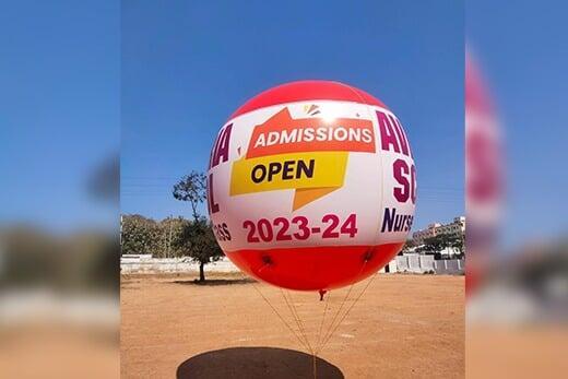 Half Digital Balloons